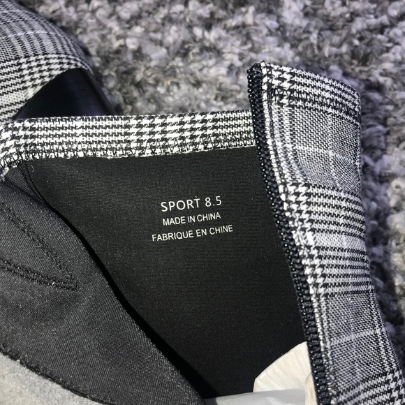 Jeffrey Campbell Sport Plaid Pointy Toe Bootie in Gray - Picture 15 of 17